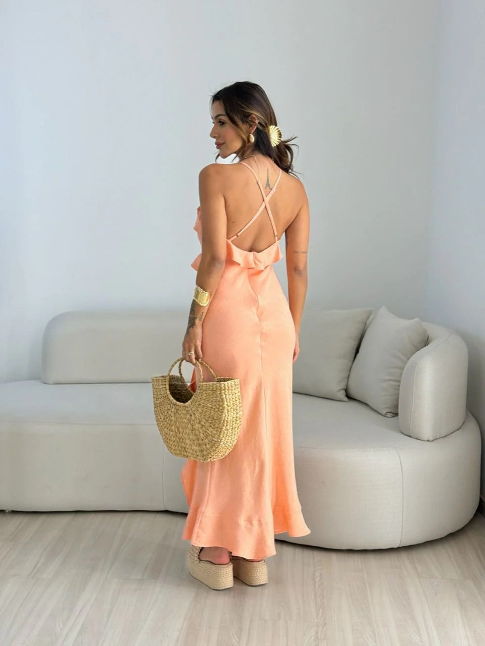 Vestido Longuete Maria Fernanda